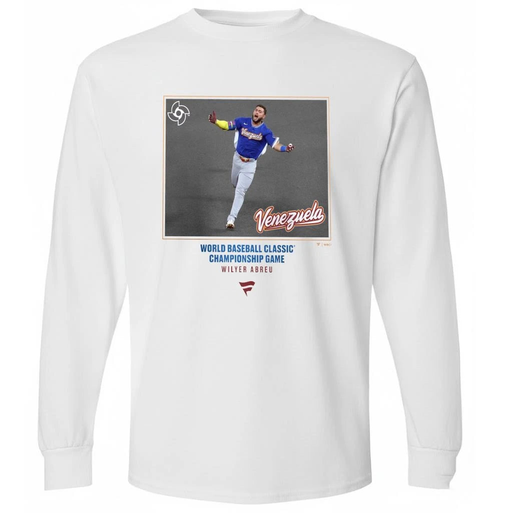 Wilyer Abreu Venezuela Baseball 2026 World Baseball Classic Home Run Shirt