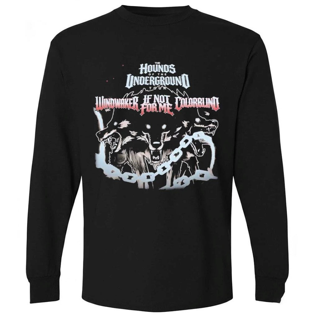 Windwaker Ft If Not For Me And Colorblind The Hounds Of The Underground Tour 2026 Schedule Dates Grey Version Shirt
