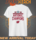 Wisconsin Badgers 2026 Ncaa Frozen Four Women’s Ice Hockey National Champions t-shirt