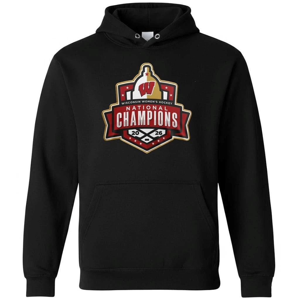 Wisconsin Badgers Ice Hockey 2026 NCAA National Champions Shirt