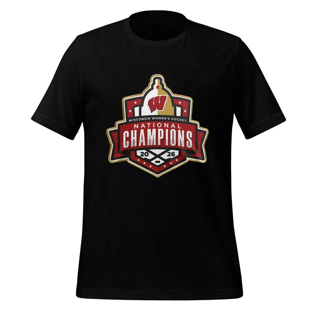 Wisconsin Badgers Ice Hockey 2026 NCAA National Champions Shirt