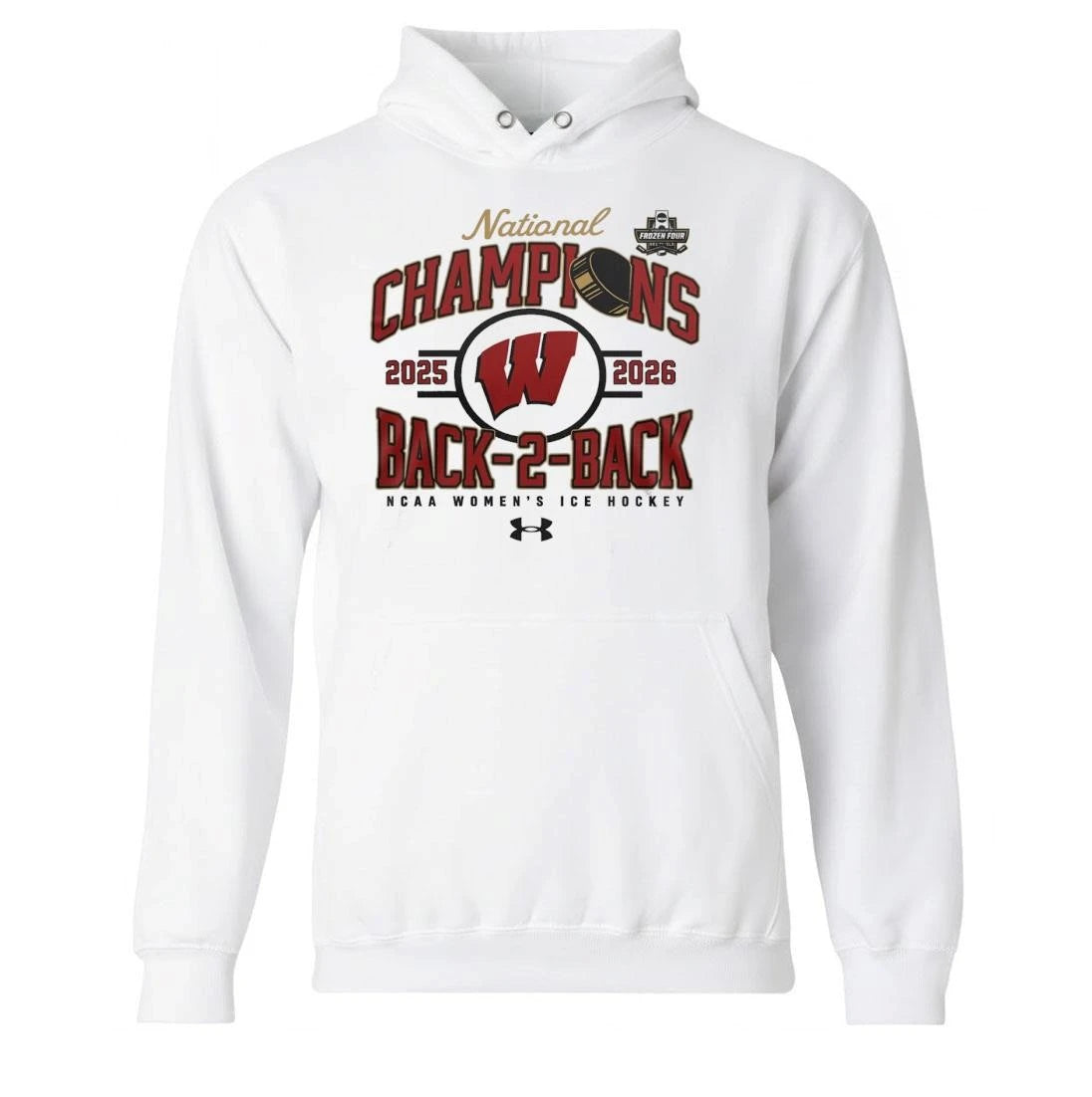 Wisconsin Badgers Women’s Hockey Team 2026 Back-To-Back National Champions Shirt