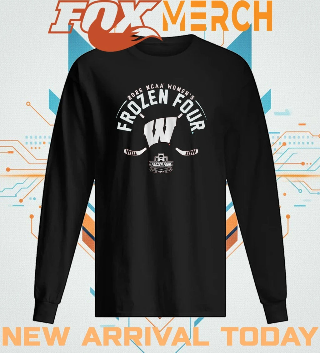 Wisconsin Women’s Hockey 2026 Frozen Four t-shirt