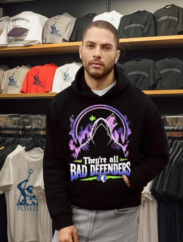 Wolves Timberwolves They’re All Bad Defenders T-shirt