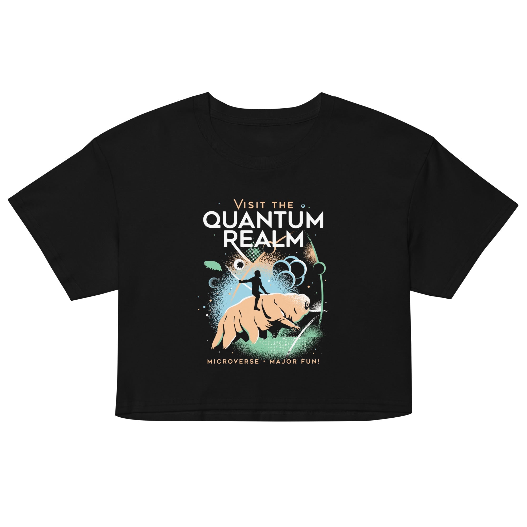 Visit The Quantum Realm Women's Crop Tee