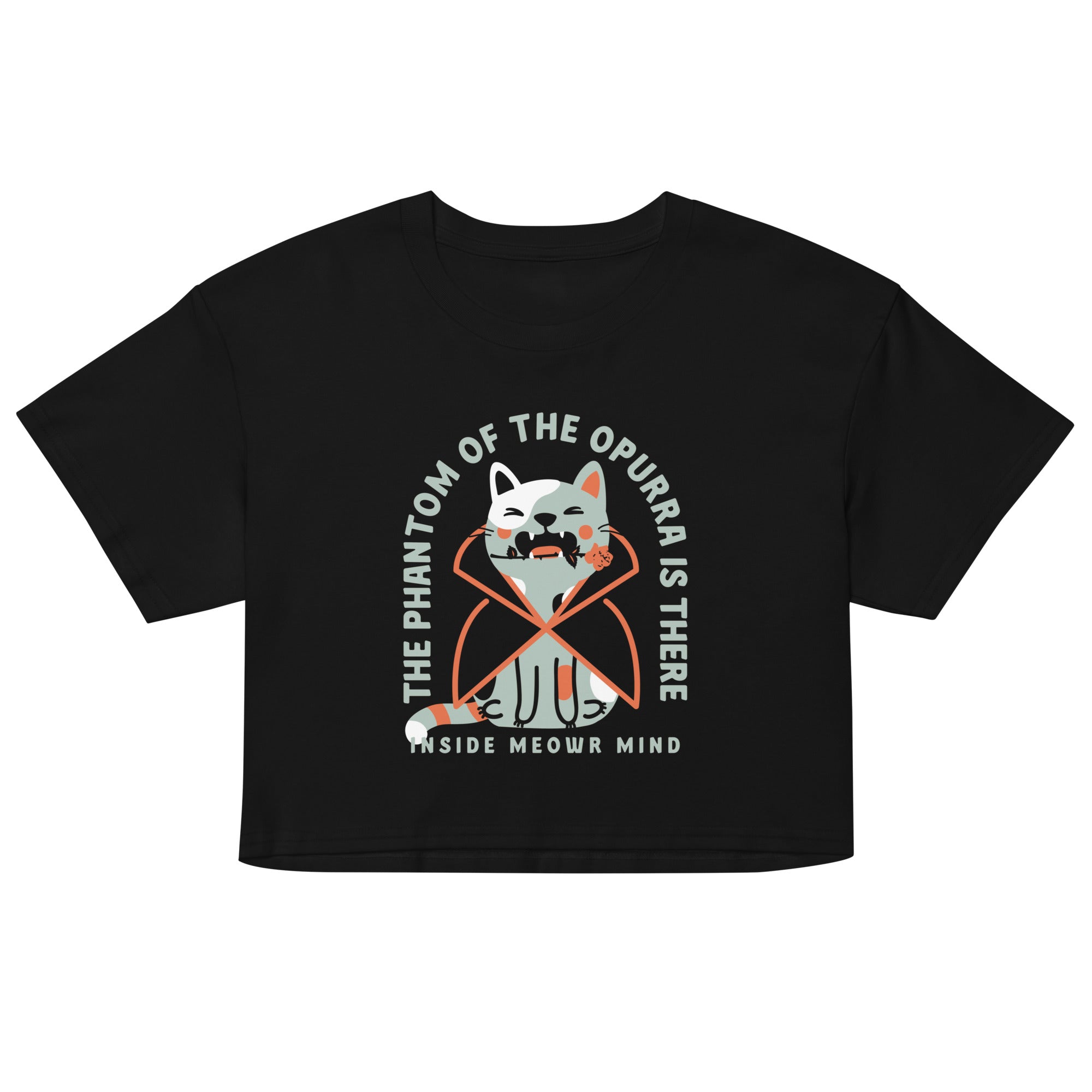The Phantom Of The Opurra Women's Crop Tee