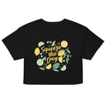 Squeeze The Day Women's Crop Tee