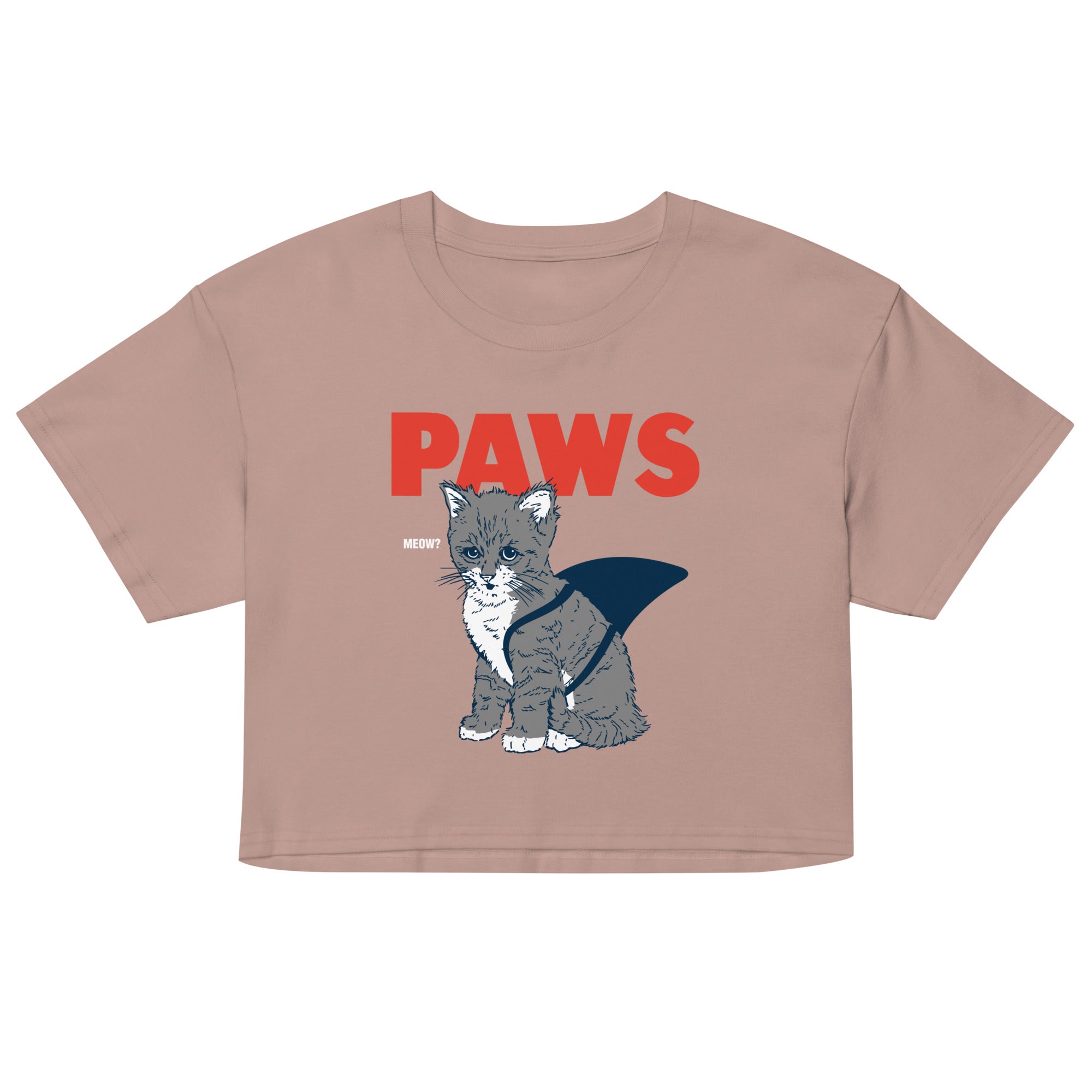 Paws Women's Crop Tee