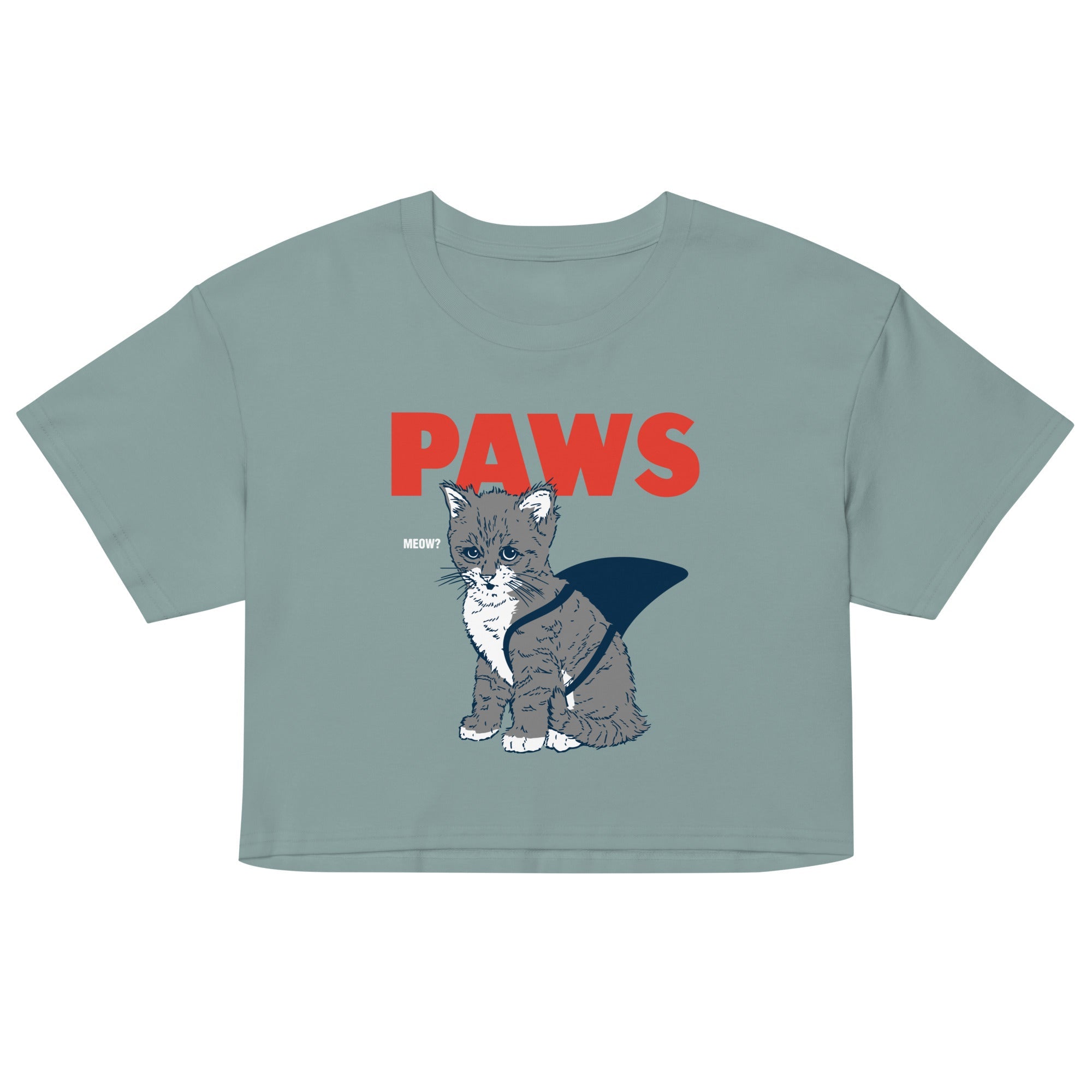 Paws Women's Crop Tee