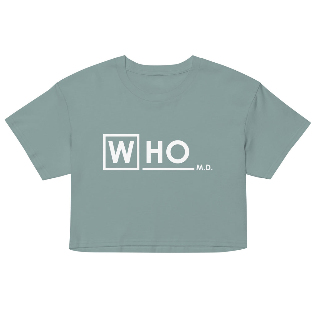 Who MD Women's Crop Tee