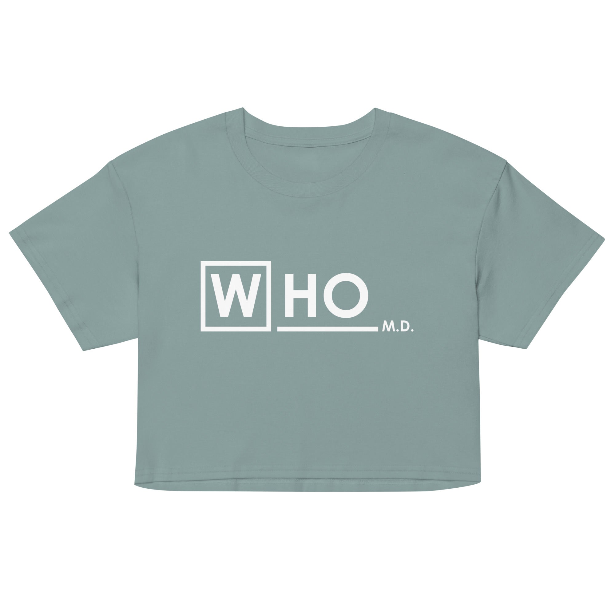 Who MD Women's Crop Tee