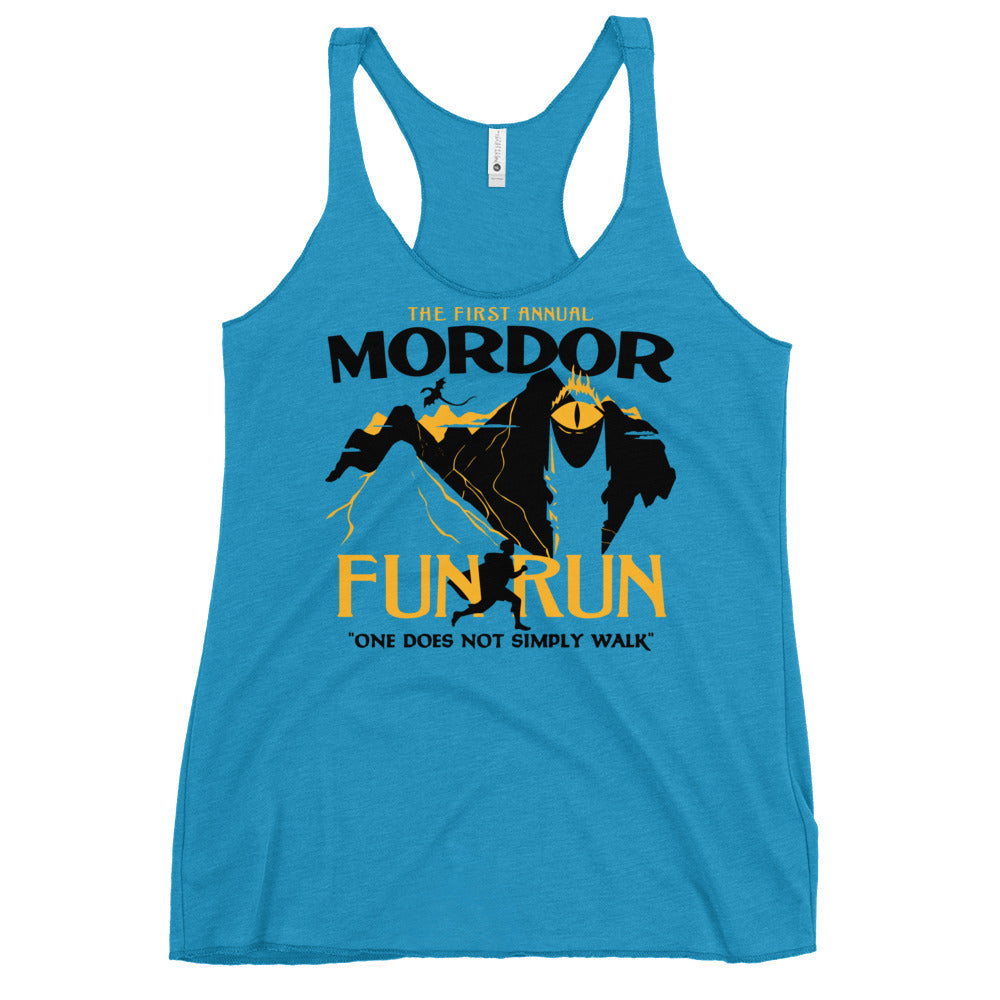 Mordor Fun Run Women's Racerback Tank