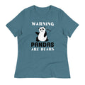 Warning, Pandas Are Bears Women's Signature Tee
