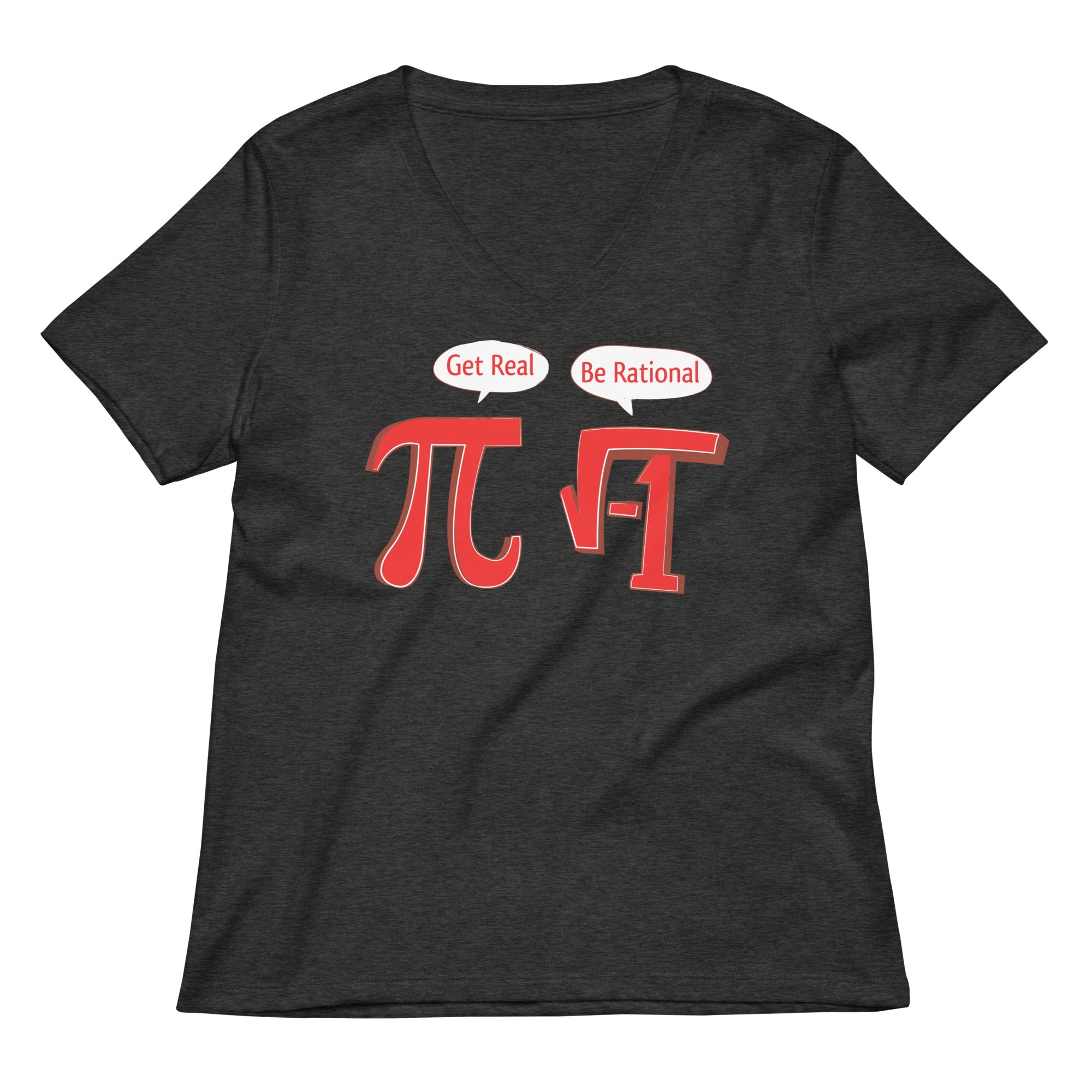 Pi Be Rational Women's V-Neck Tee