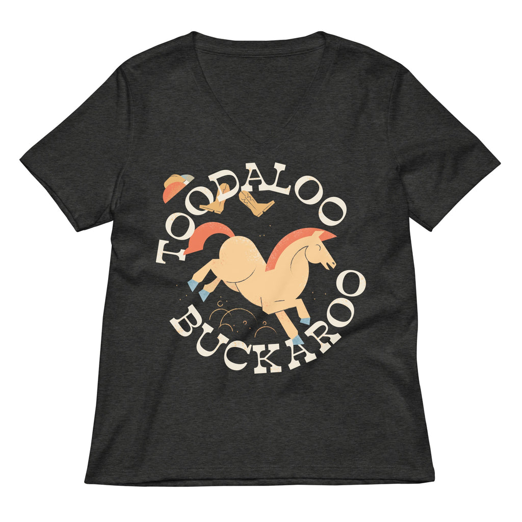 Toodaloo Buckaroo Women's V-Neck Tee