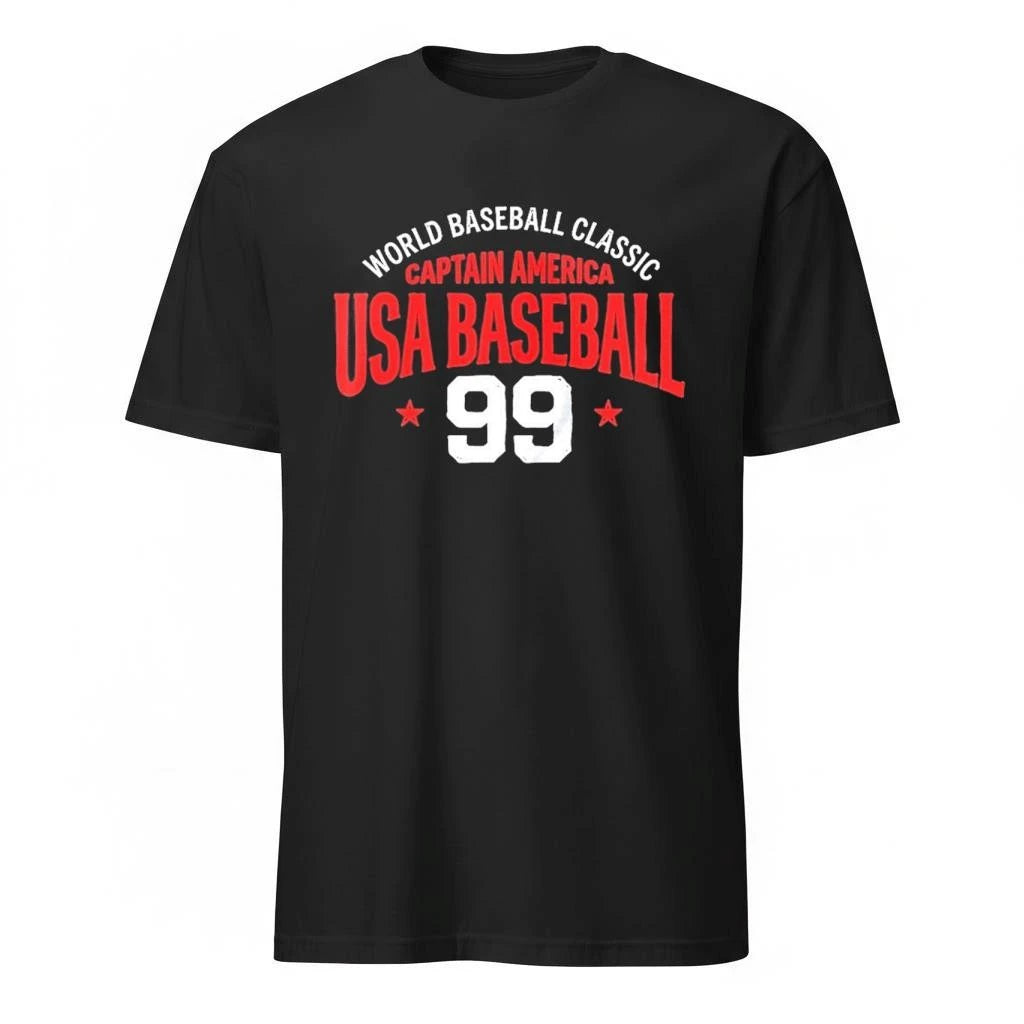 World Baseball Classic Captain America USA Baseball 99 Shirt