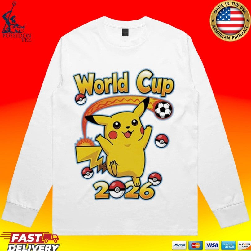 World Cup X Pokémon Collab 2026 T-shirt