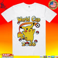 World Cup X Pokémon Collab 2026 T-shirt