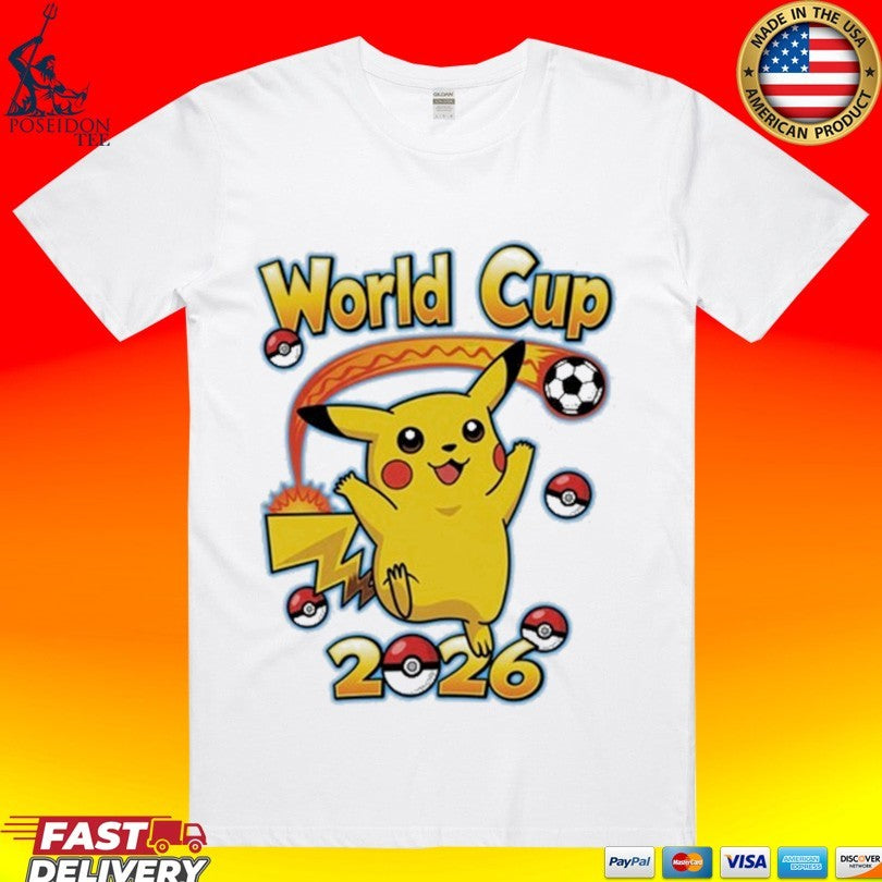 World Cup X Pokémon Collab 2026 T-shirt