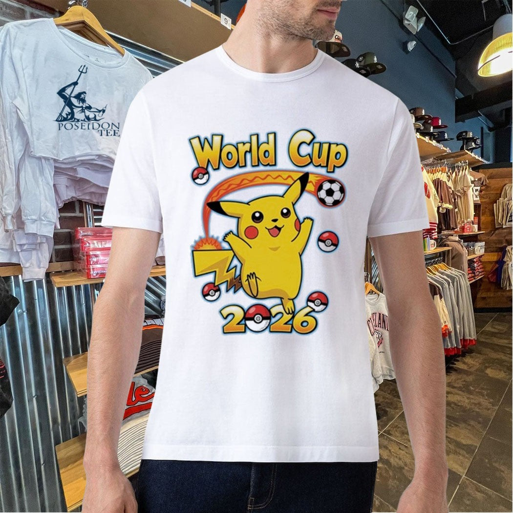 World Cup X Pokémon Collab 2026 T-shirt