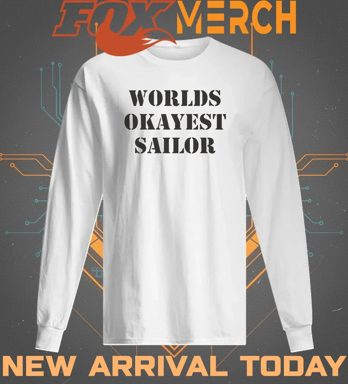 Worlds okayest sailor t-shirt