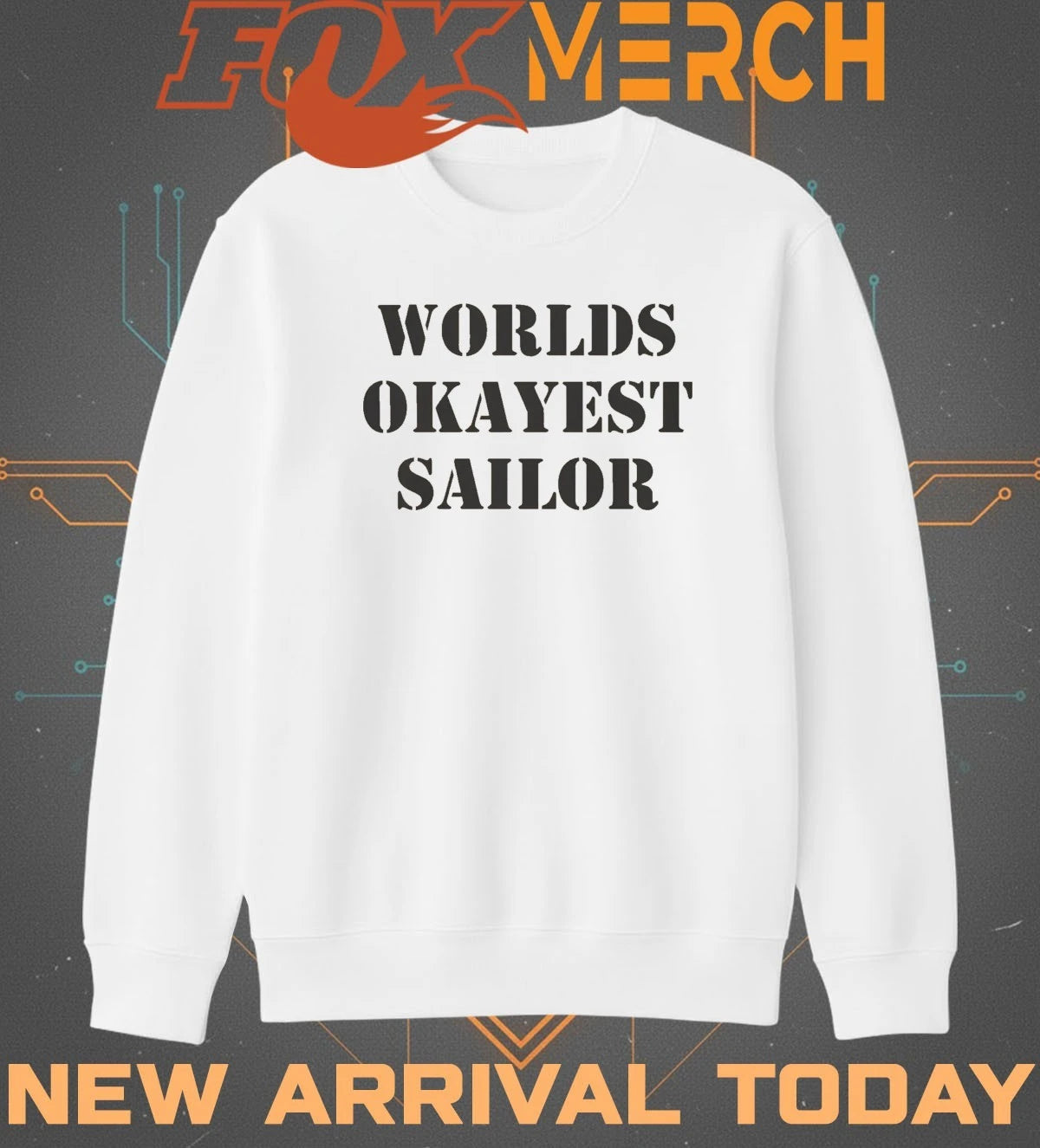 Worlds okayest sailor t-shirt