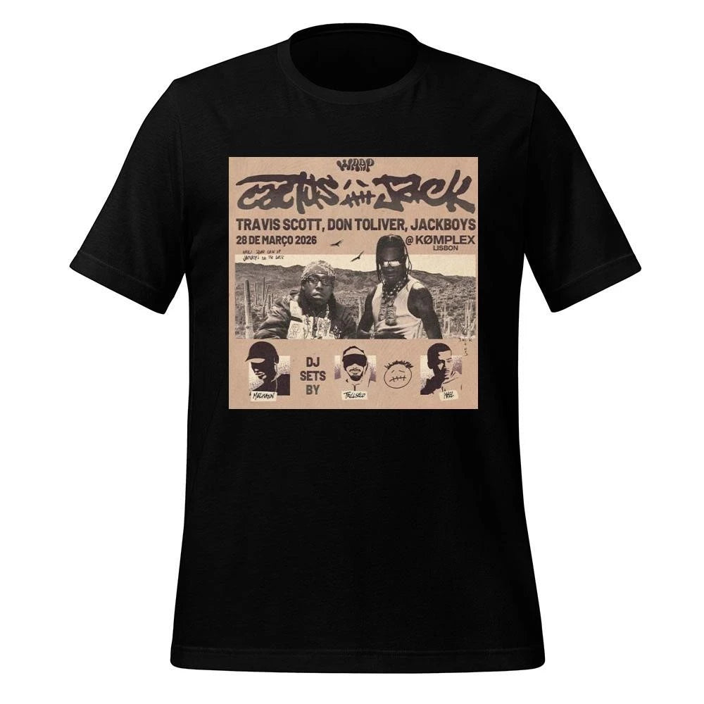 Wrap X Cactus Jack Show With Travis Scott Don Toliver And Jackboys On March 28 2026 Shirt