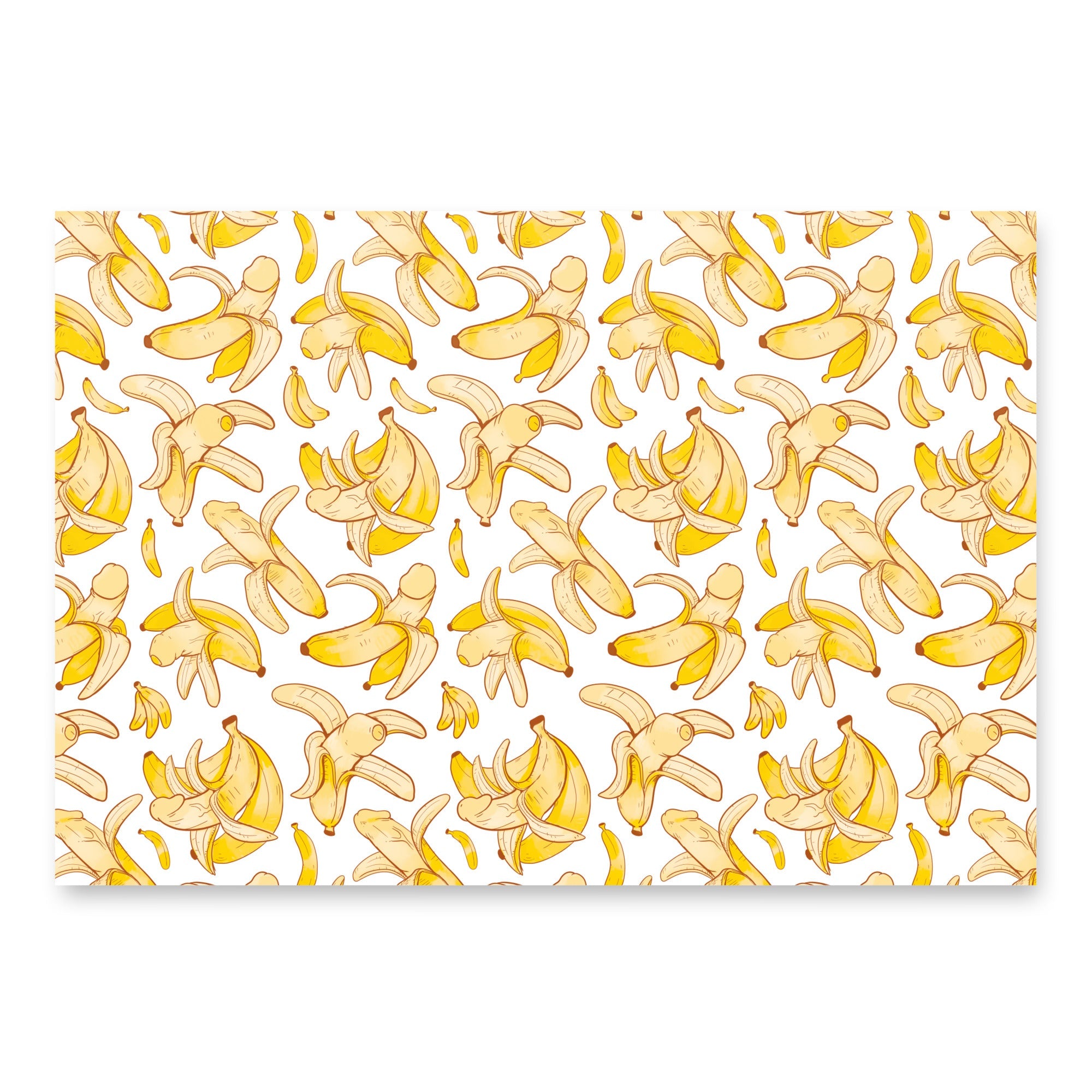 NSFW Penis Pattern Wrapping Paper Sheets