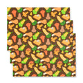 Thanksgiving Peens Pattern Wrapping Paper Sheets