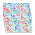 Floral Penis Rainbow Wrapping Paper Sheets