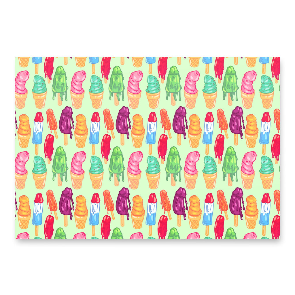 NSFW Pattern Wrapping Paper Sheets