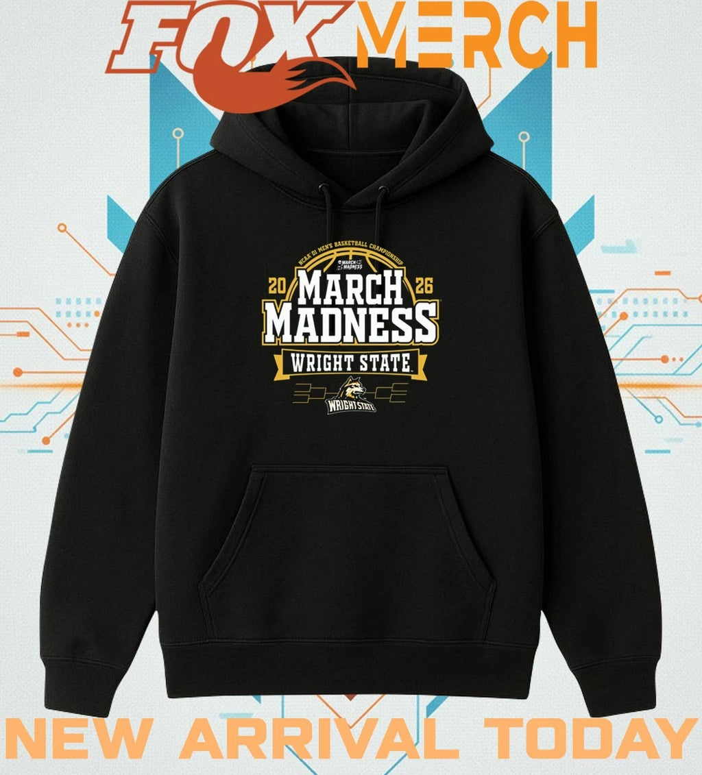 Wright State Raiders 2026 Men’s Basketball March Madness Bound t-shirt