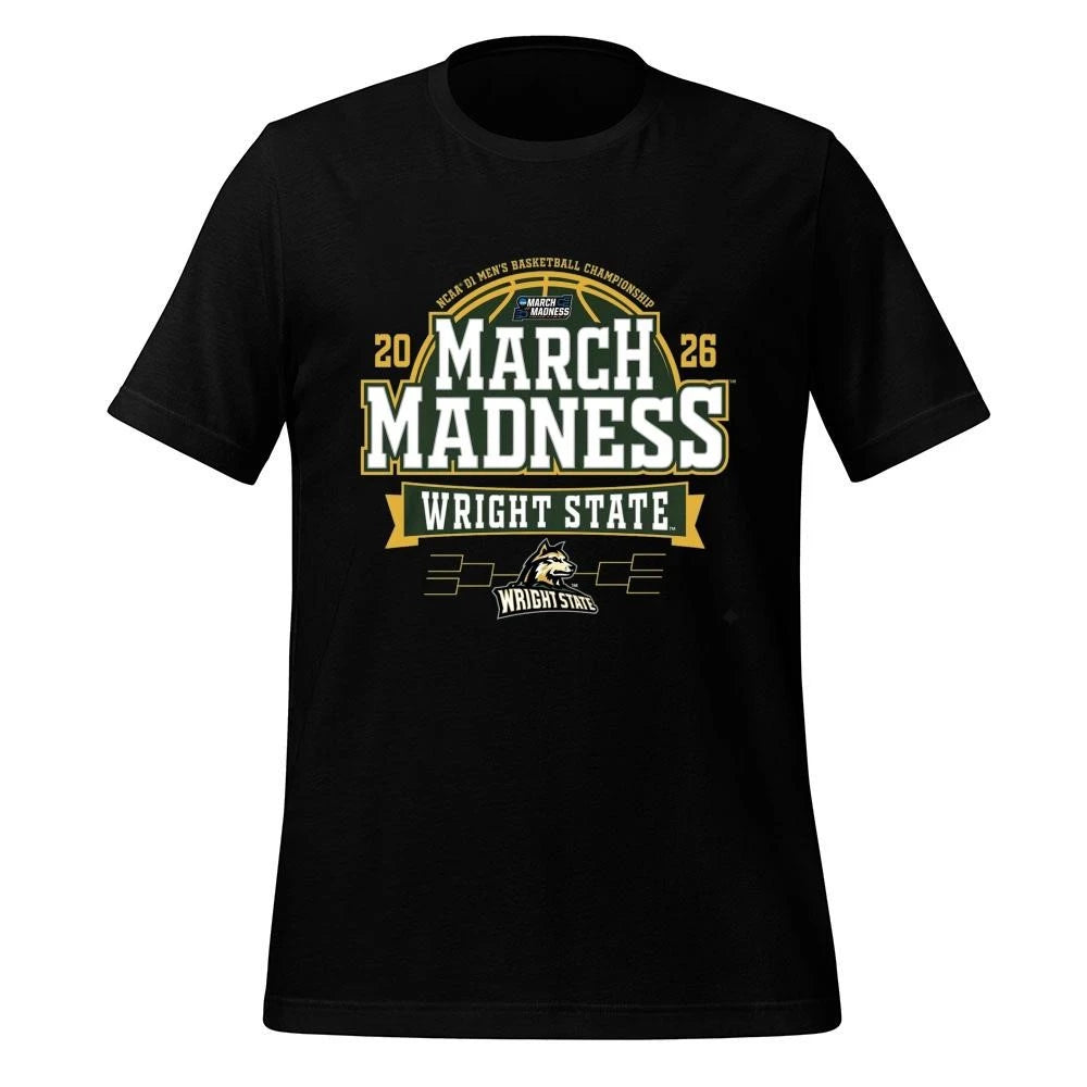 Wright State Raiders 2026 NCAA Men’s Basketball March Madness Bound Shirt