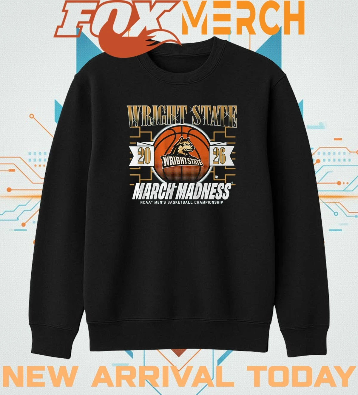 Wright State Raiders Men’s Basketball 2026 March Madness t-shirt