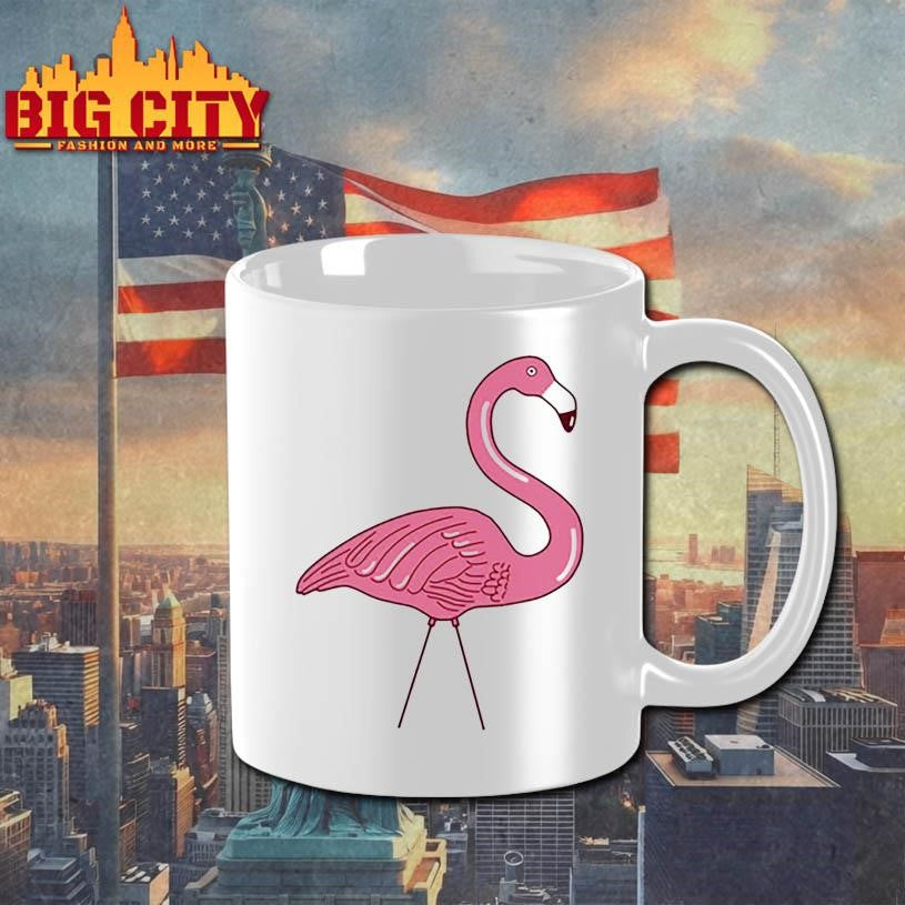 xl plastic flamingo heavyweight shirt