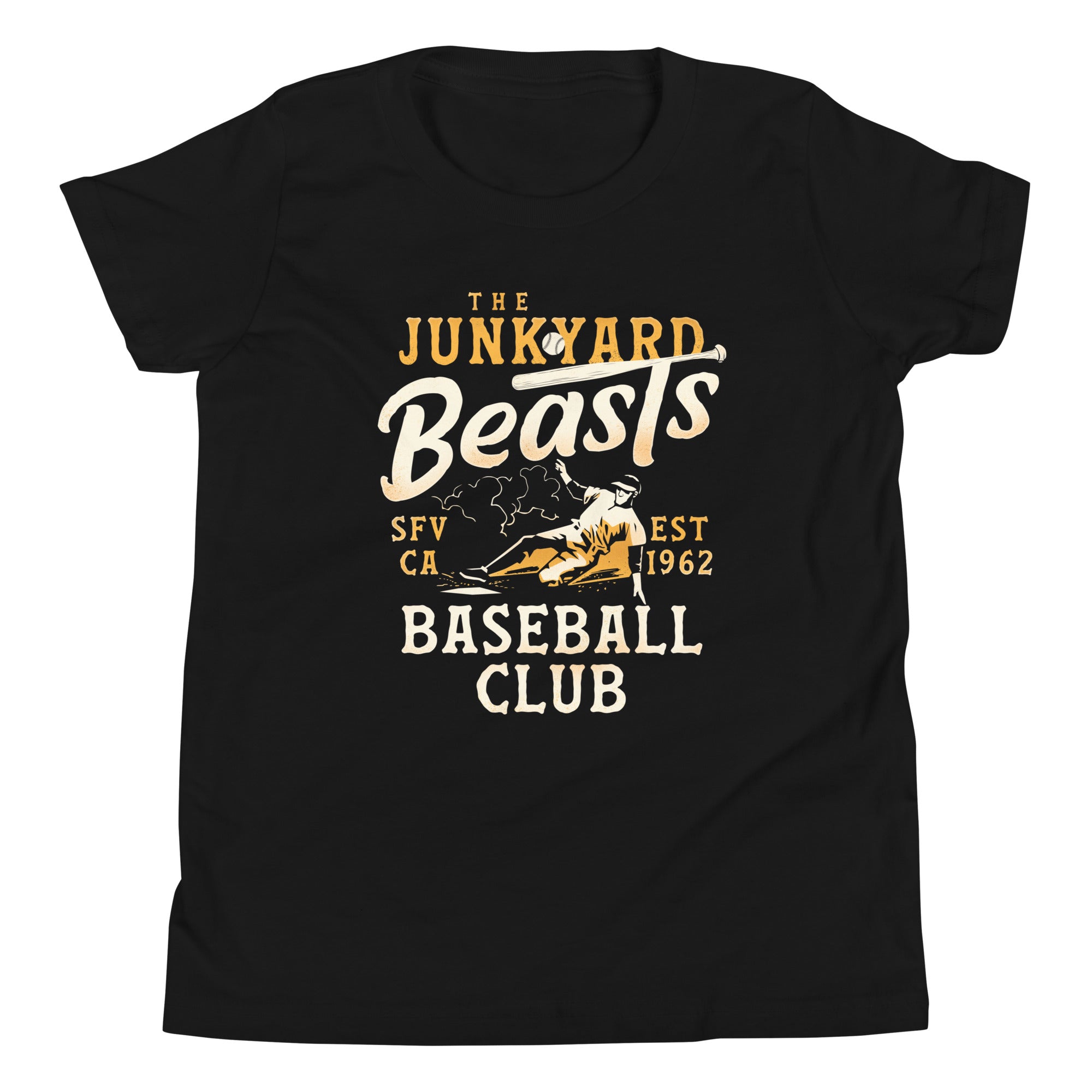 Junkyard Beasts Baseball Club Kid's Youth Tee